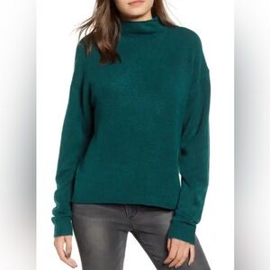 Leith Cozy Mock Neck Sweater
